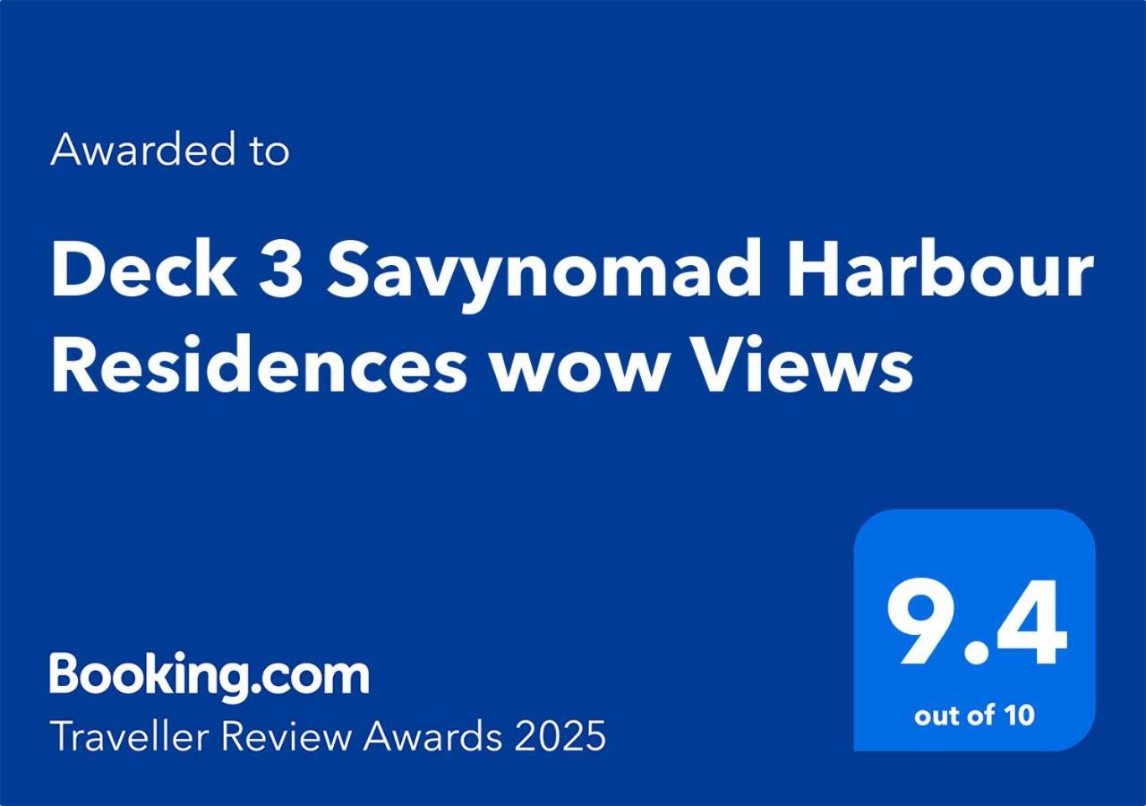 Deck 3 Savynomad Harbour Residences Wow Views Cospicua Exteriör bild